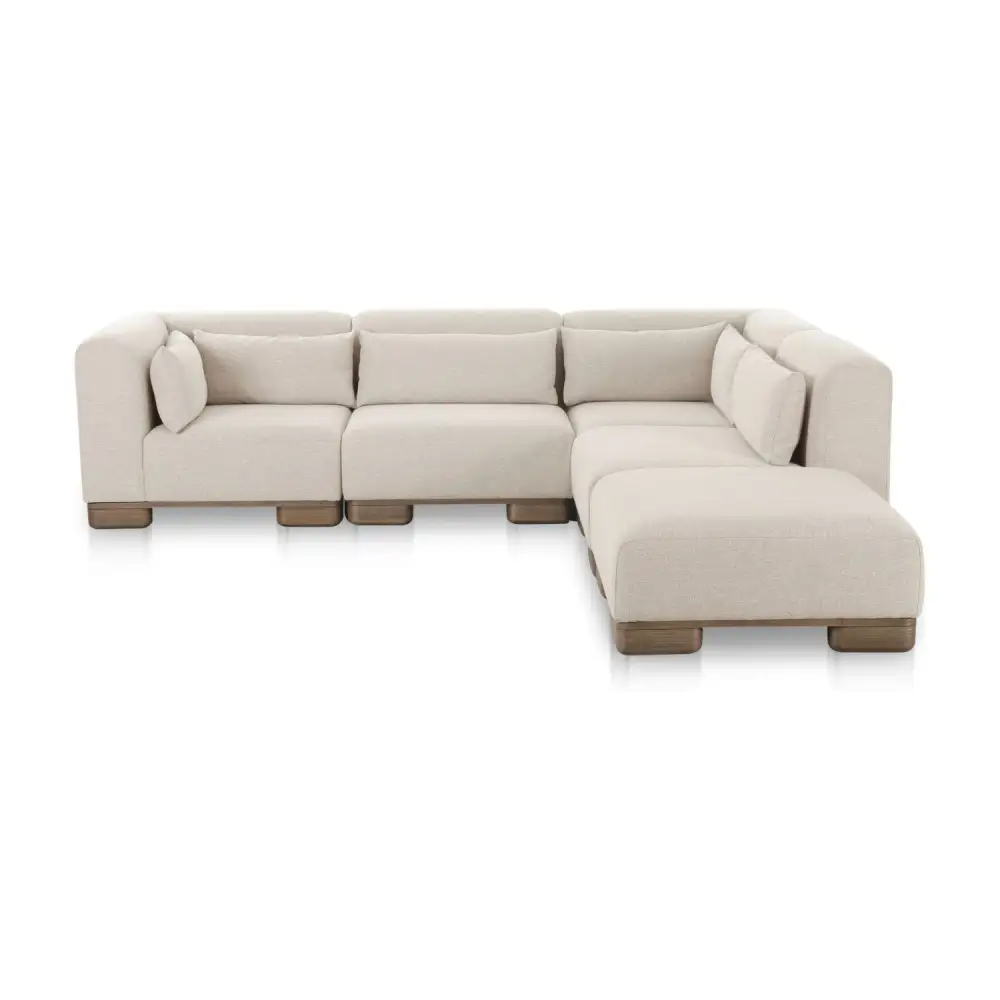 Modular Fabric Upholstered Sofa