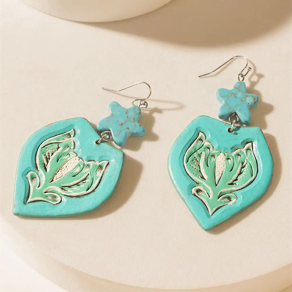 Streamlined Layered Celestial Star Earrings