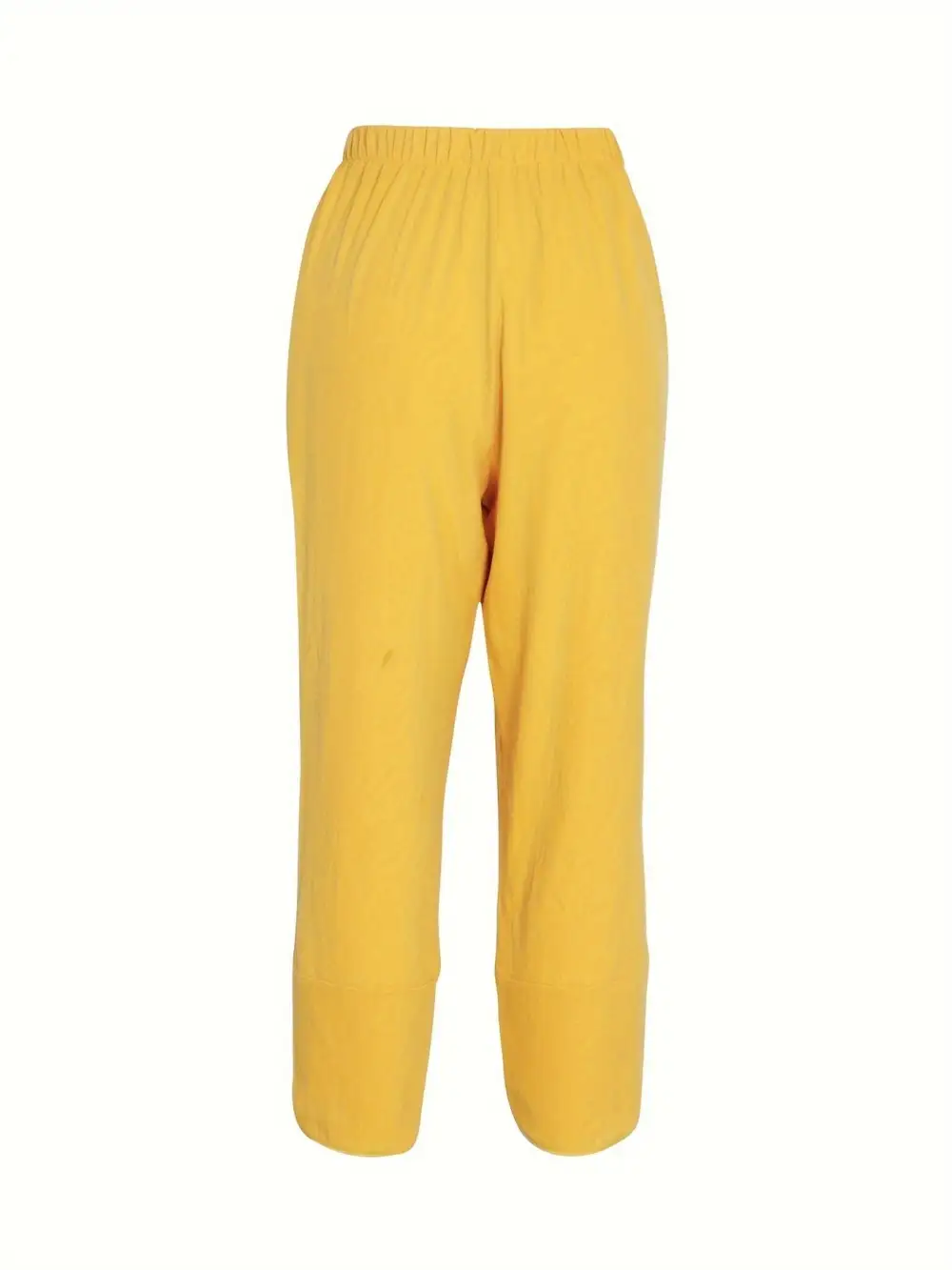 Elastic Waist Pants with Pockets
