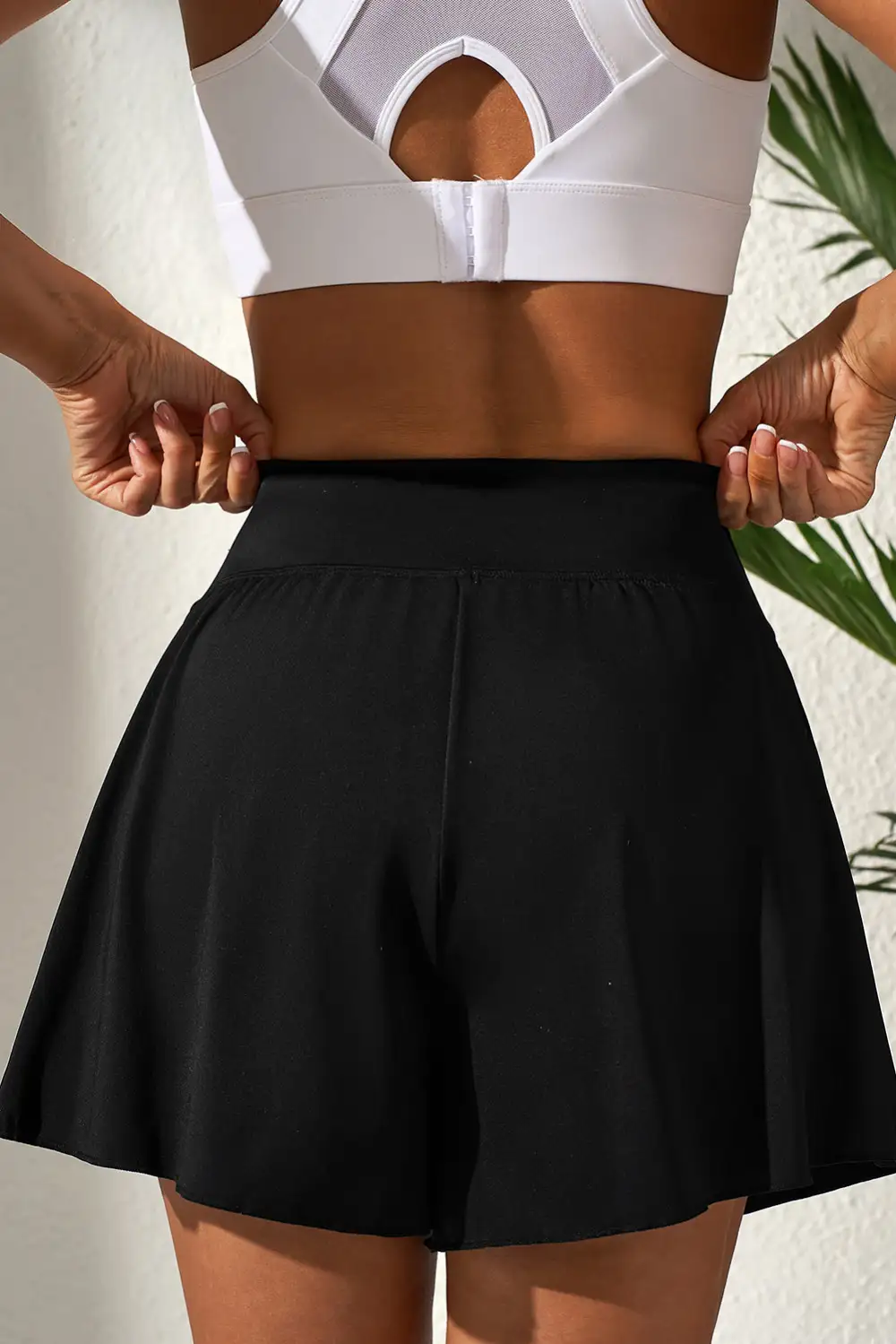 Clean High Waist Swimsuit Pants