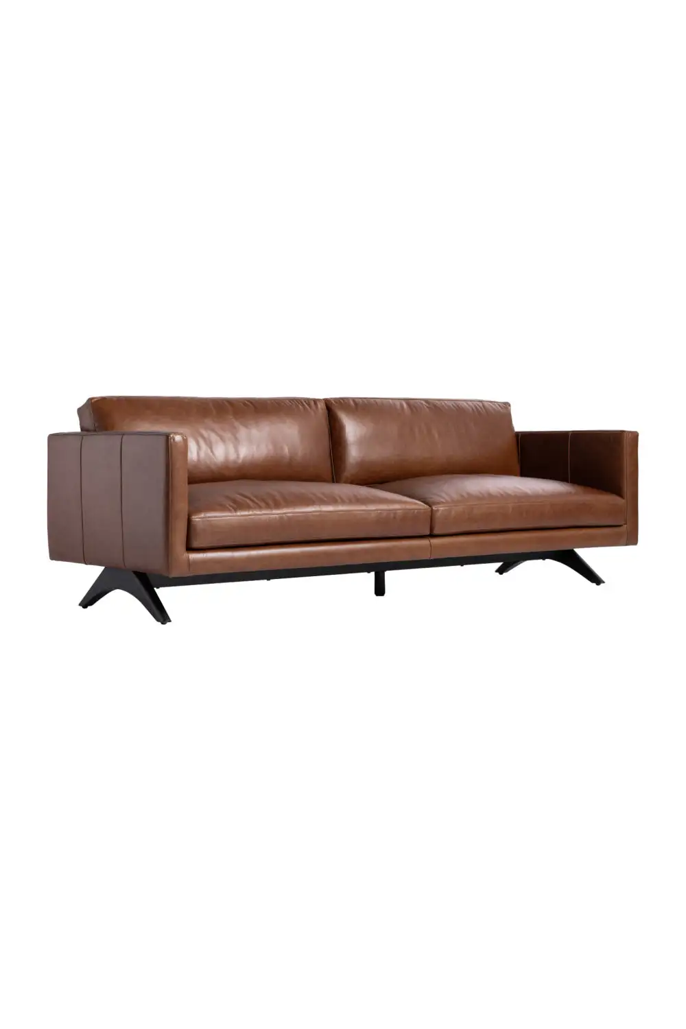 Minimal Leather Sofa