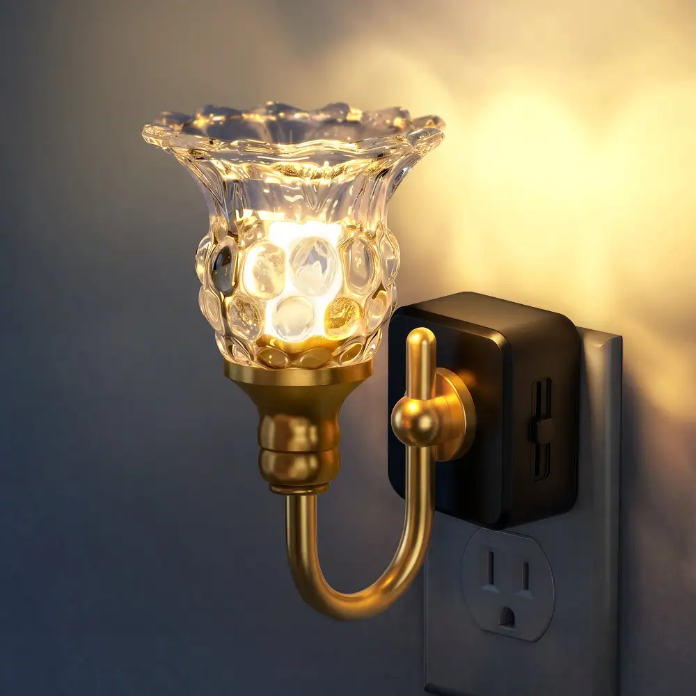 Floral Plug-In Night Light
