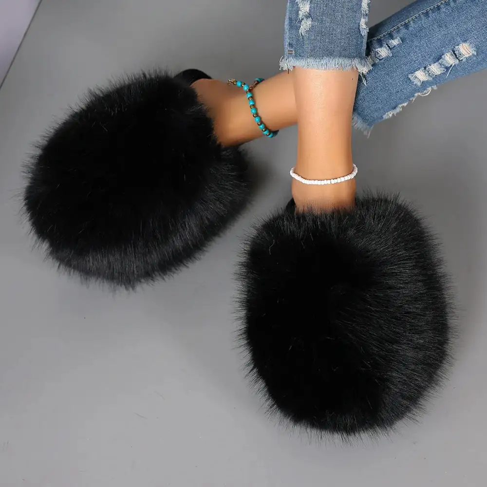 Relaxed Platform Indoor Slippers