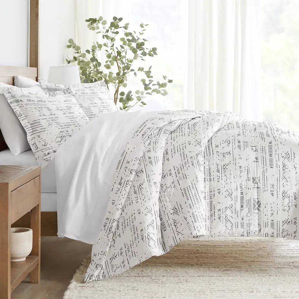 Distressed Field Down Alternative Comforter Set
