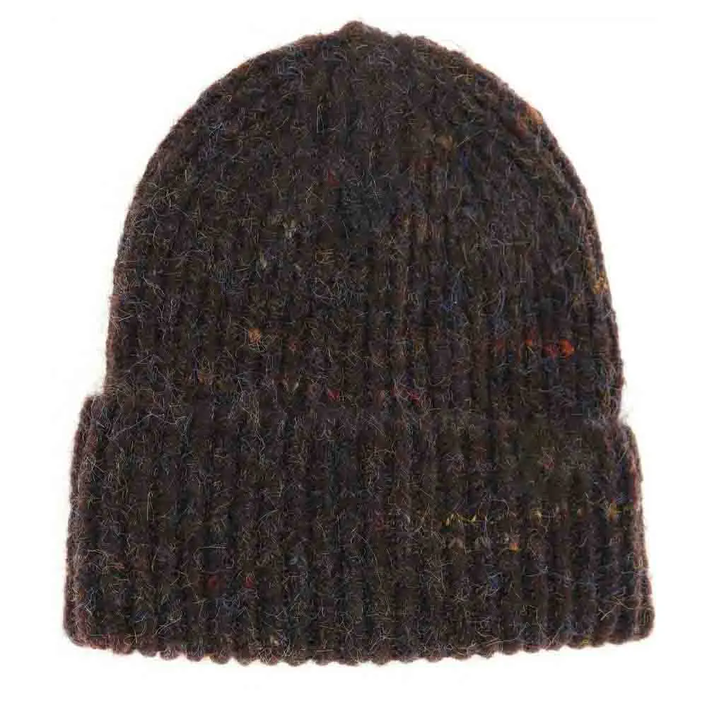 Unisex Marled Knit Cuff Beanie