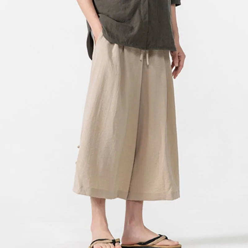 Relaxed Wide Leg Pants