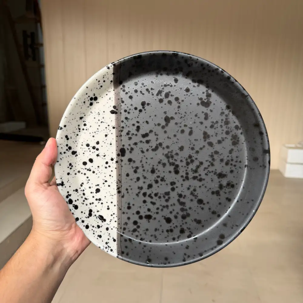Casual Table Coupe Ceramic Dining Plate