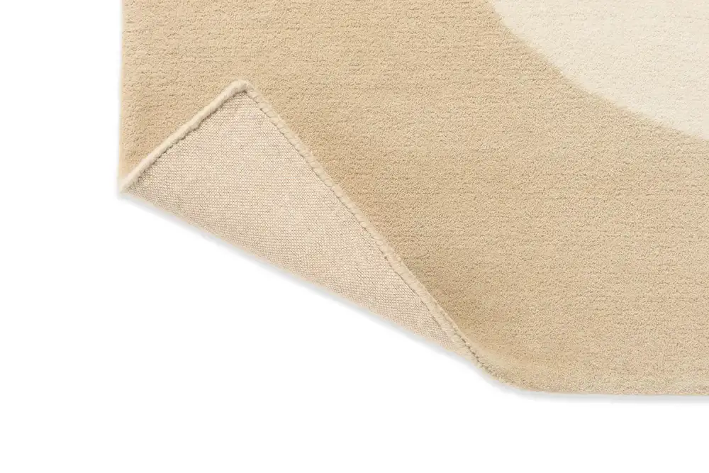 Wool Tufted Contemporary Layered Area Rug