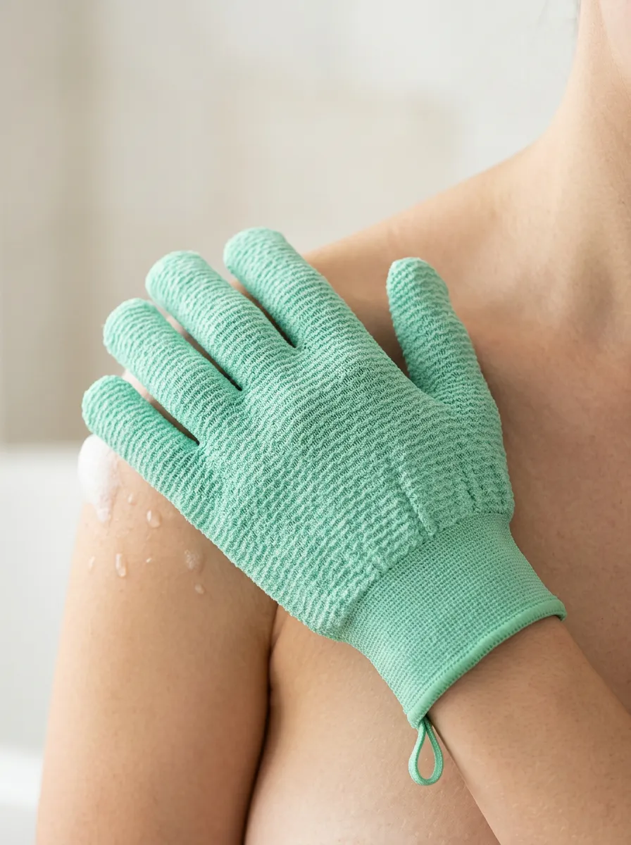 Textured Exfoliating Bath Exfoliating Glove
