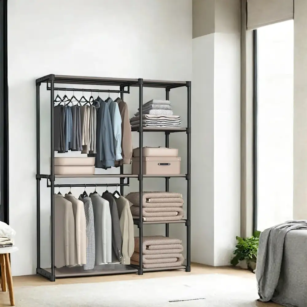 Foldable Freestanding Clothes Wardrobe
