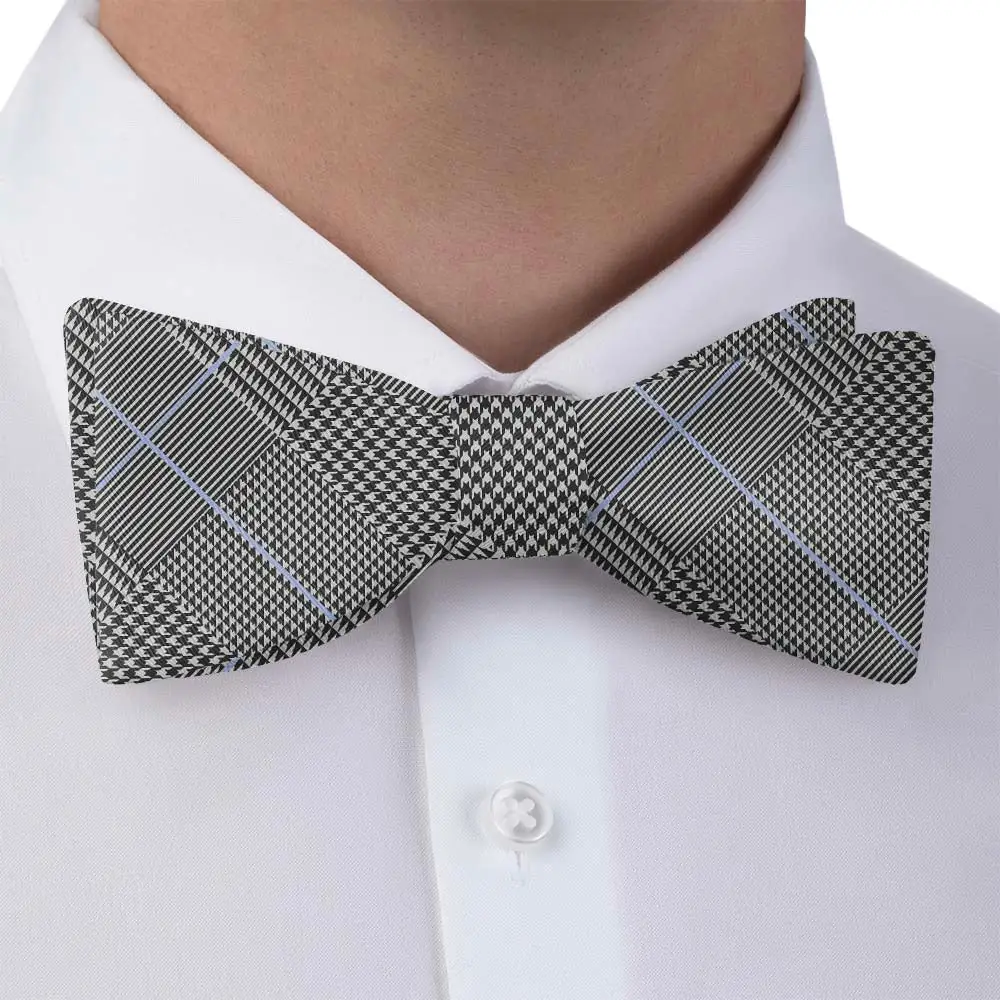 Jezebel Plaid Motif Bow Tie