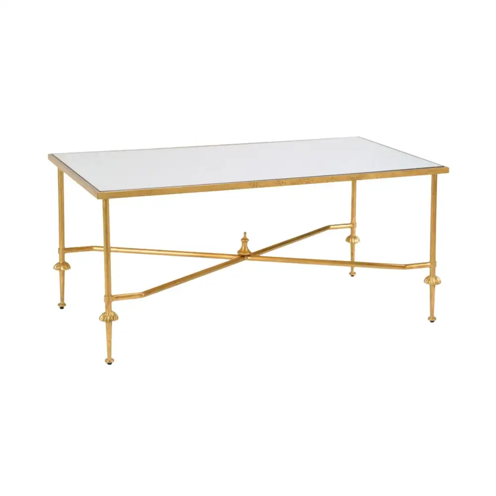 Modern Glass Detail Coffee Table