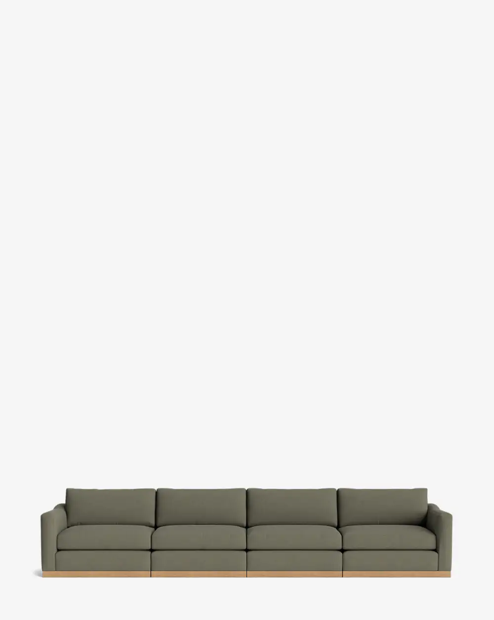 Modular Oak Sofa
