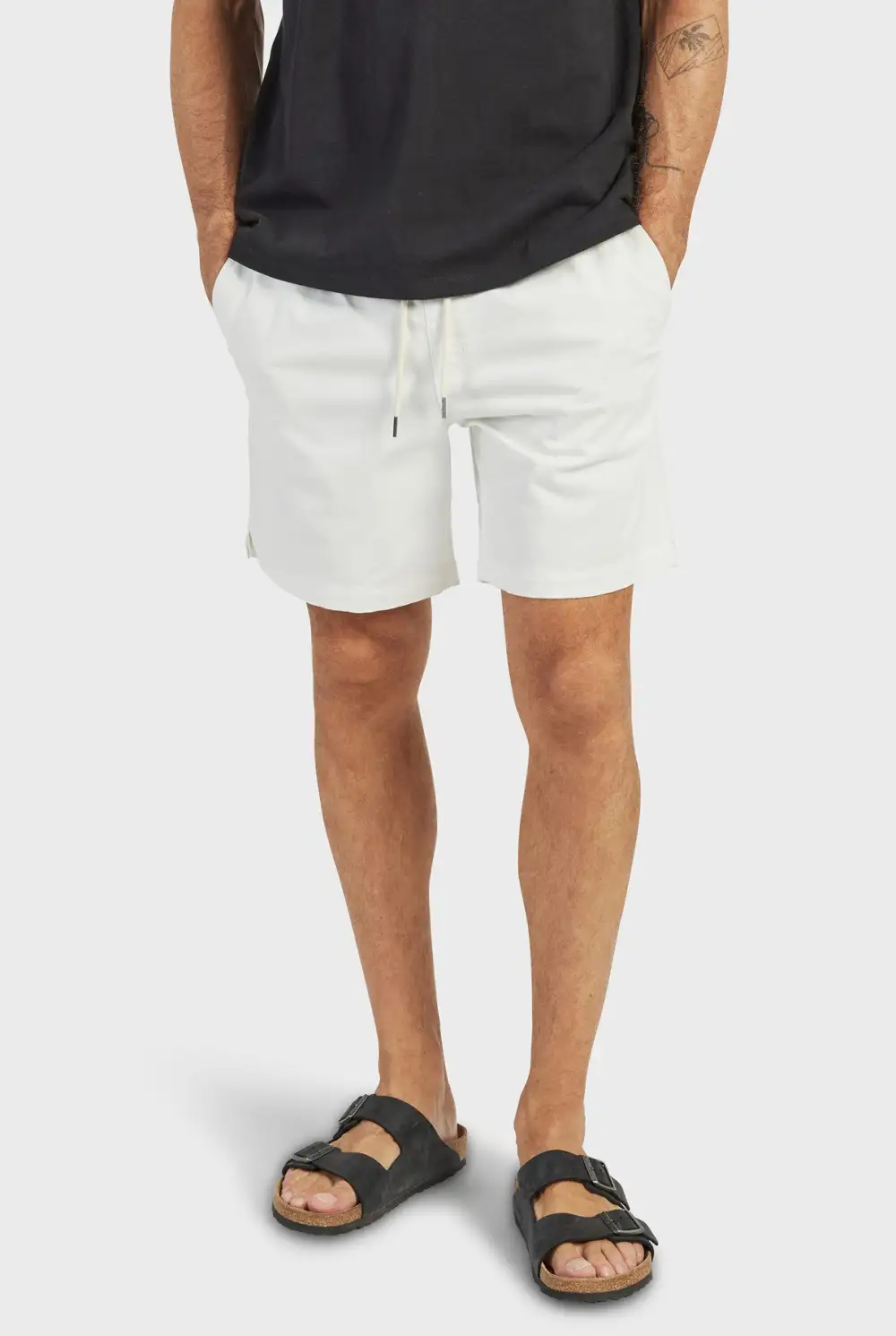 Classic Straight Cut Cotton Chino Casual Shorts