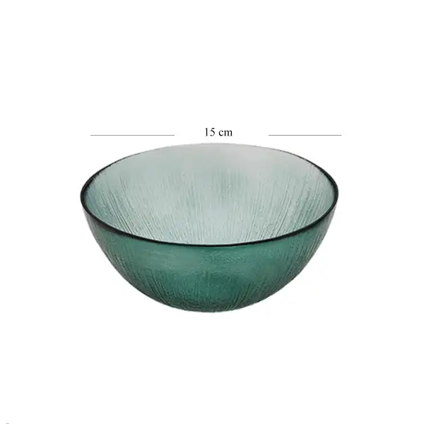 Green Glass Side Bowl