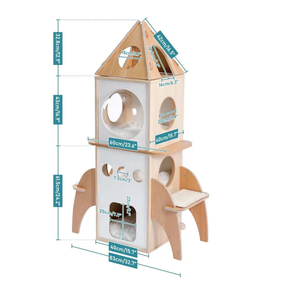Indoor Pet Activity Tower Cat House