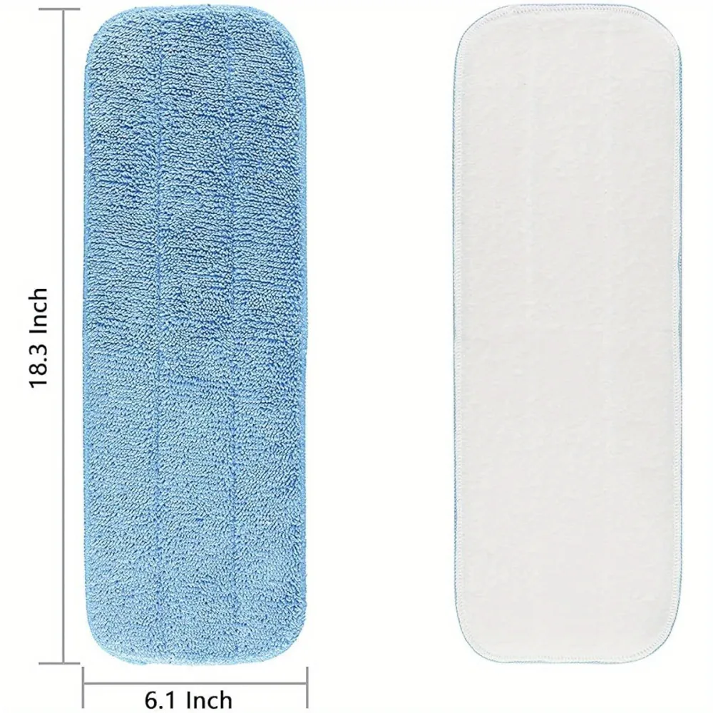 6 Pack Reusable Mop Refill Pads