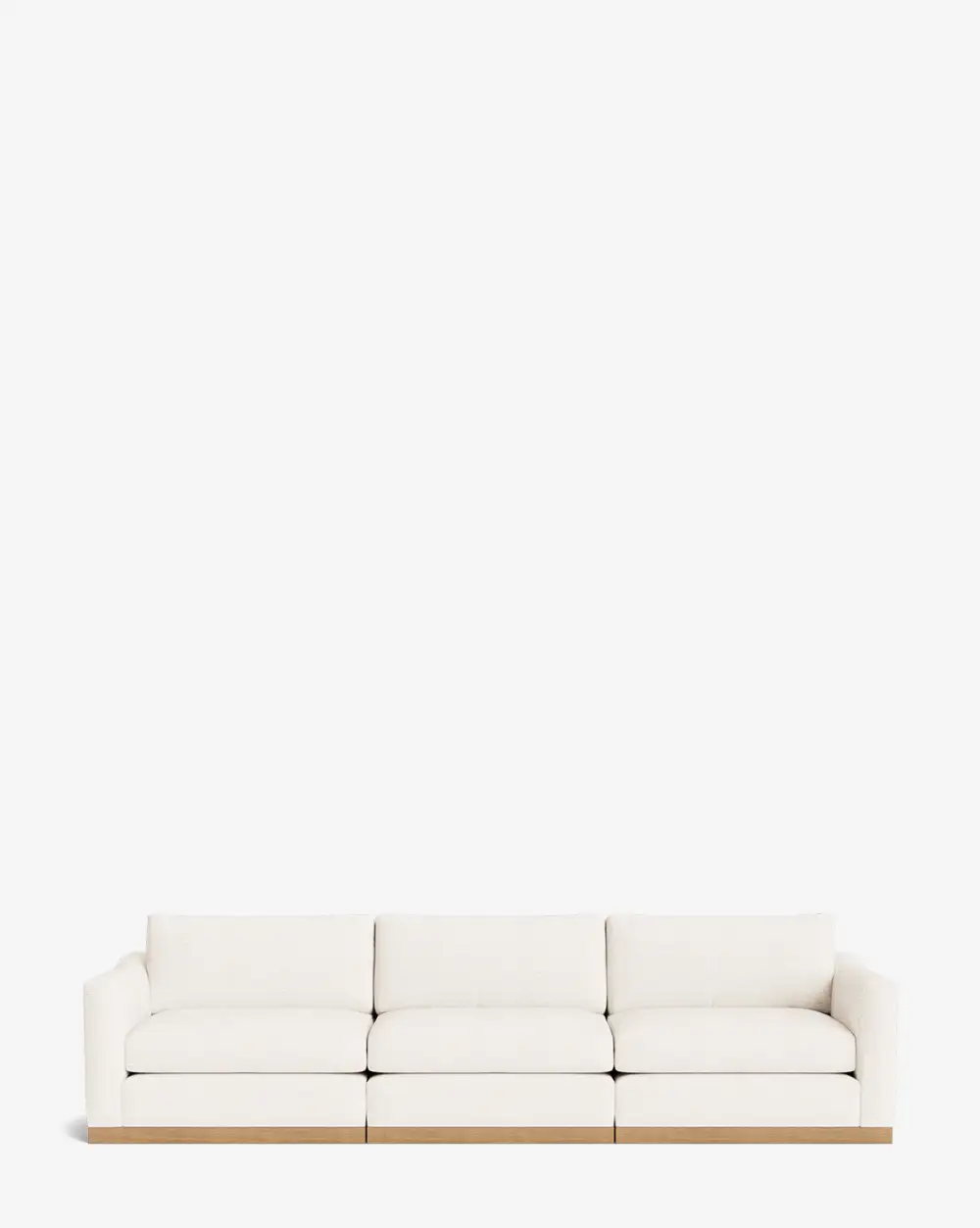 Modular Oak Sofa