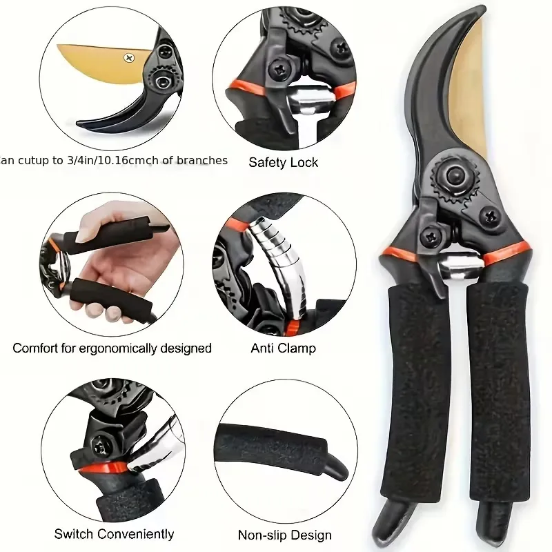 Heavy Duty Bypass Pruning Shears