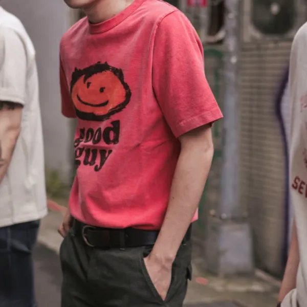 Essential Vintage Wash Men's Casual T-Shirt