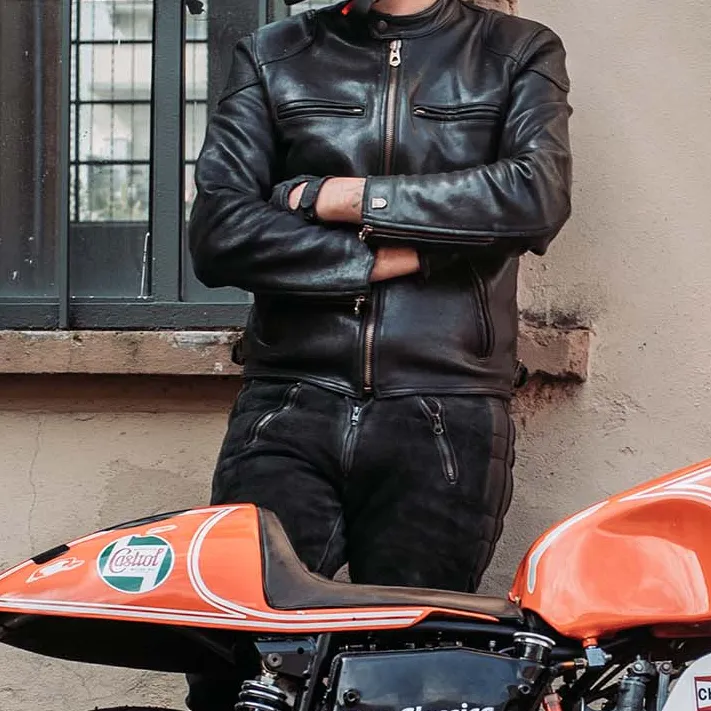 Practical Leather Men's Casual Jacket