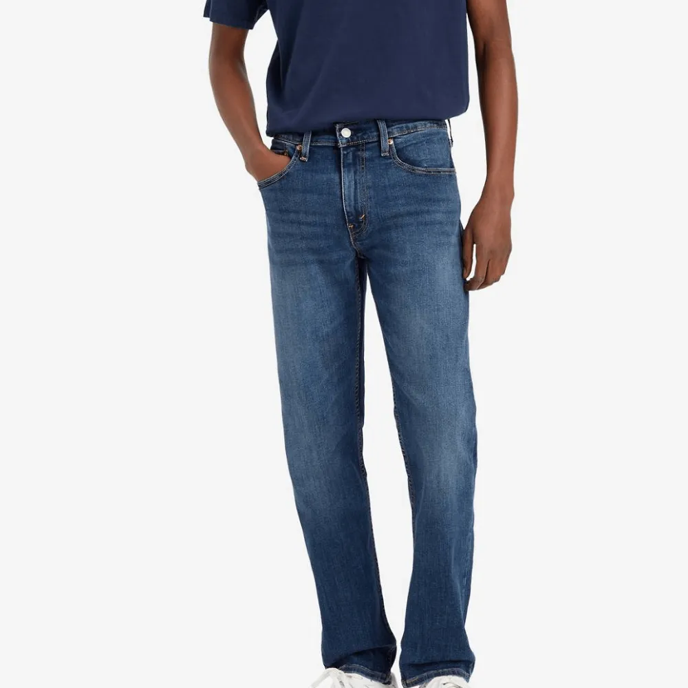 Casual Straight-Leg Denim Jeans