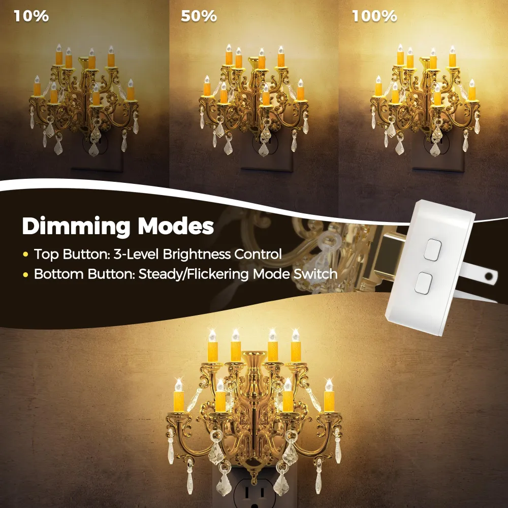 Chandelier Design Plug-In Night Light