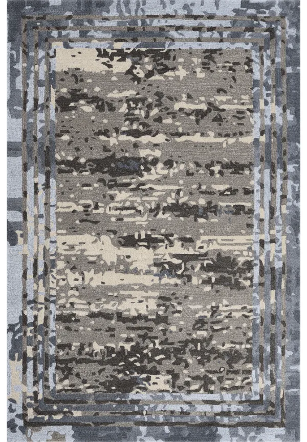 Artisan Detail Hand Tufted Textured Wool Area Rug