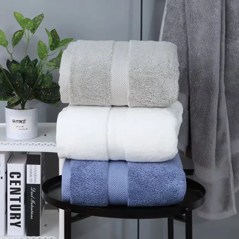 3Pcs Plush Bath Towel Set
