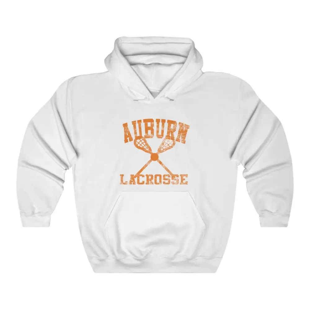 Vintage Lacrosse Graphic Pullover Hoodie