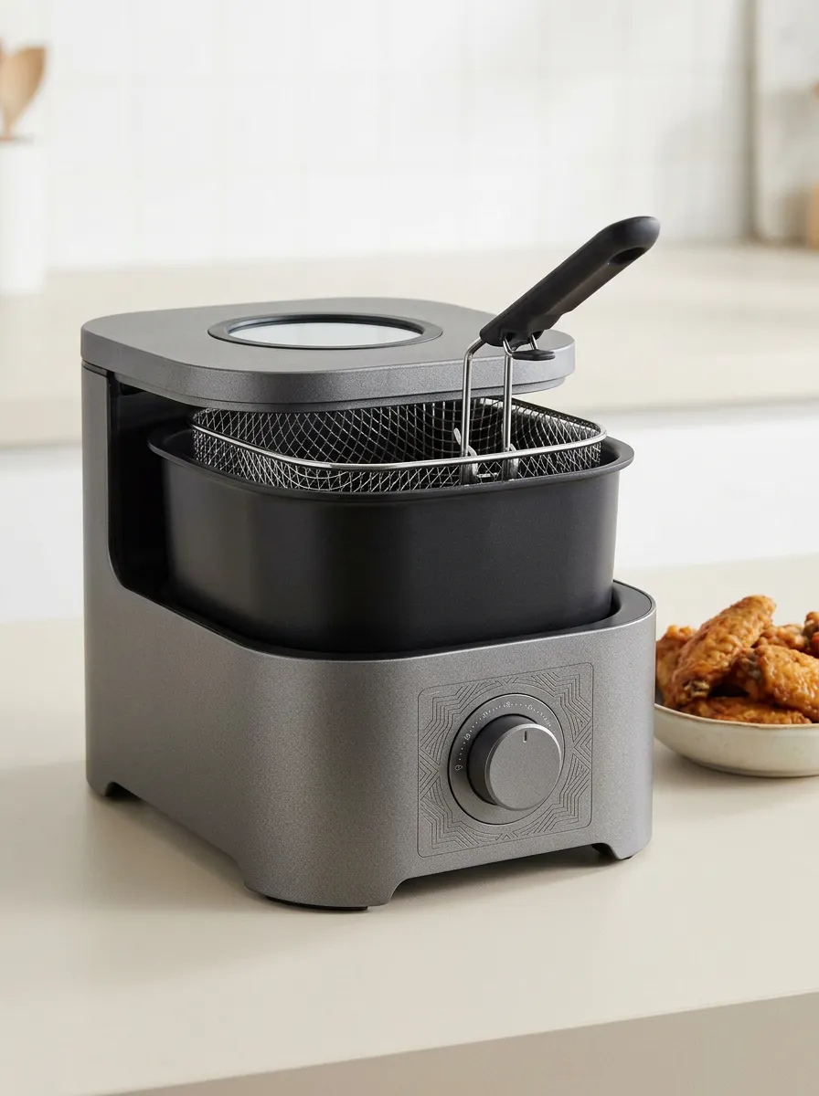 Patterned Deep Fryer