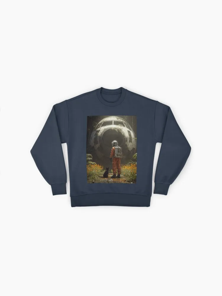 Sci-Fi Space Mission Art Sweatshirt