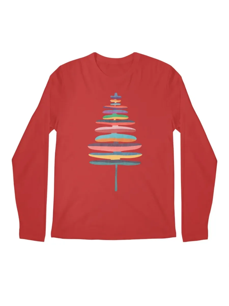 Colorful Minimalist Tree T-Shirt