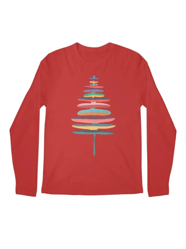 Colorful Minimalist Tree T-Shirt