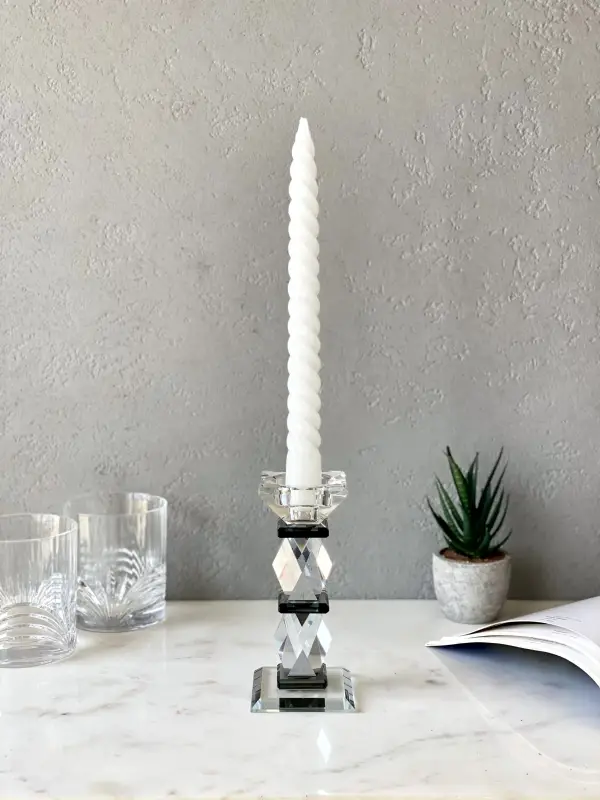 Black Axis Candle Stand Medium