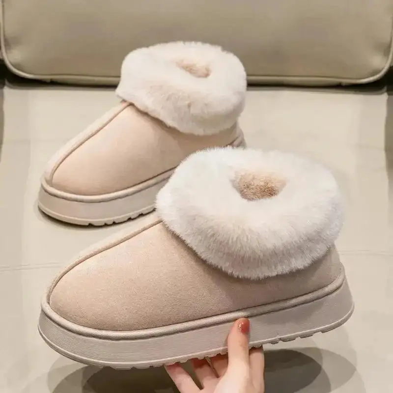 Cozy Platform Home Boots