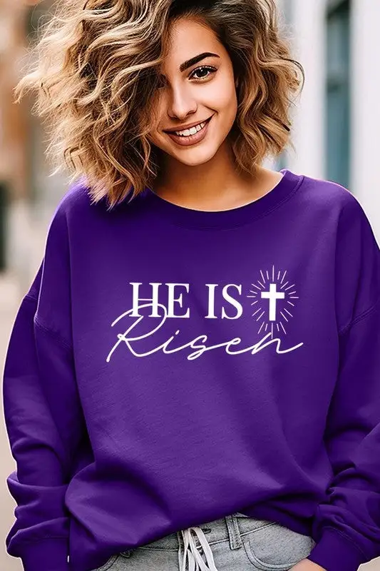 Easy Wear Soft Graphic Pullover Sweatshirt