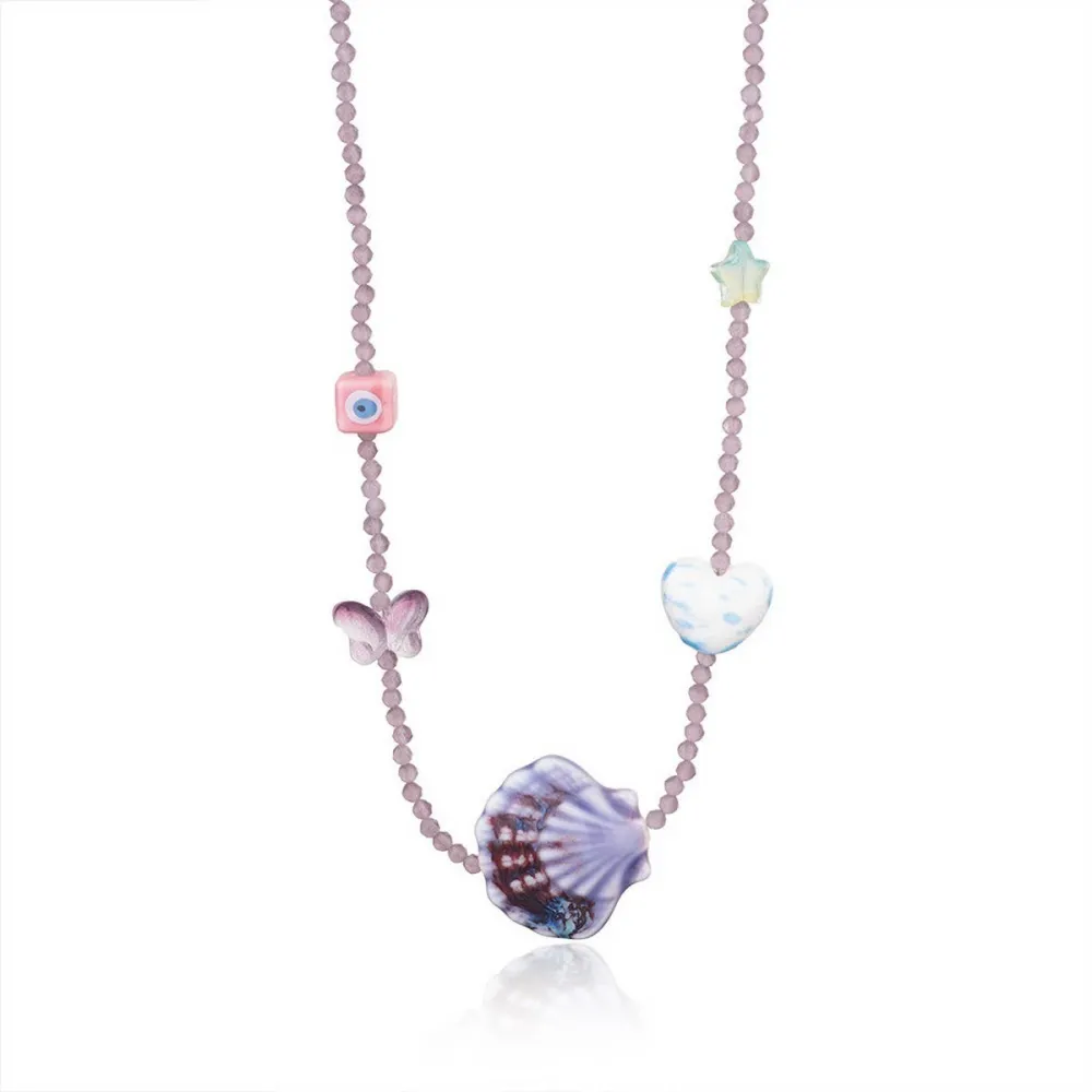 Crystal Shell Necklace