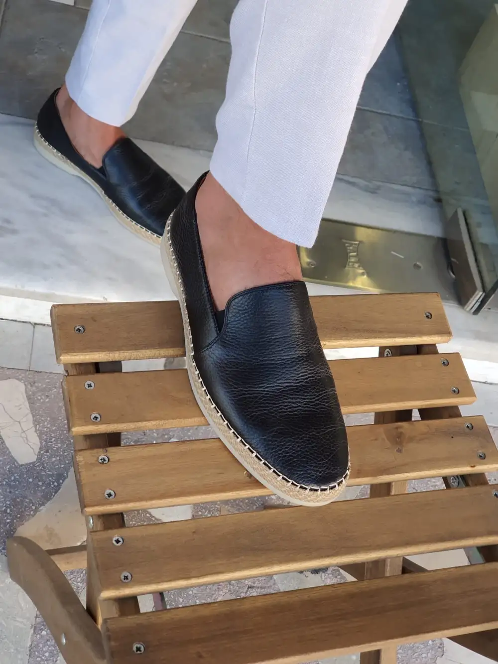 Leather Classic Slip-On Loafers