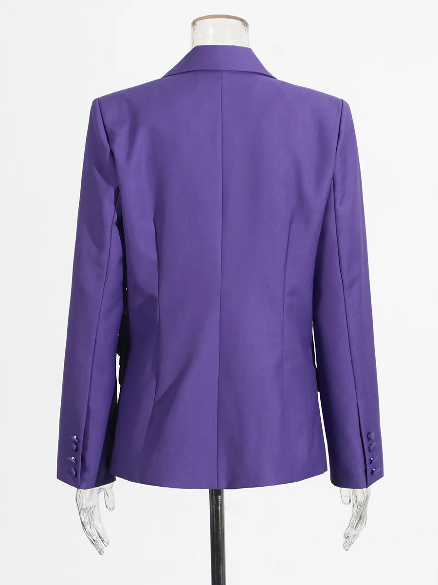 Salma 3D Embellished Blazer