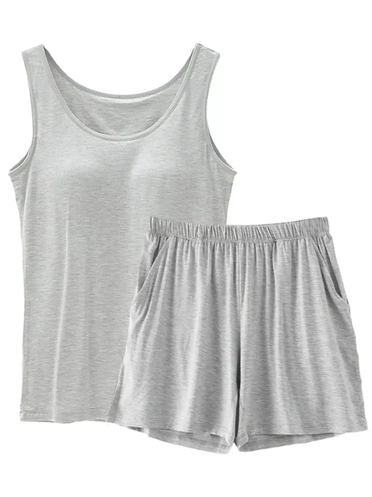 Refined Shorts Matching Set