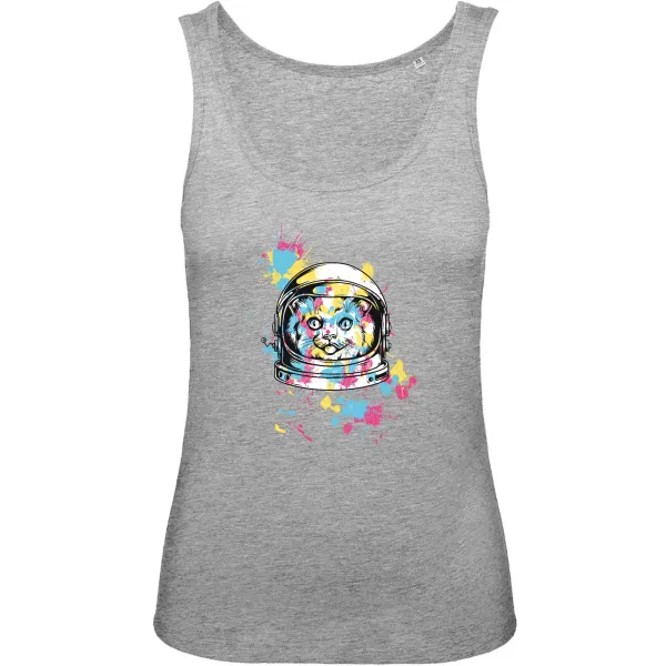 Galaxy Cat Graphic Tank