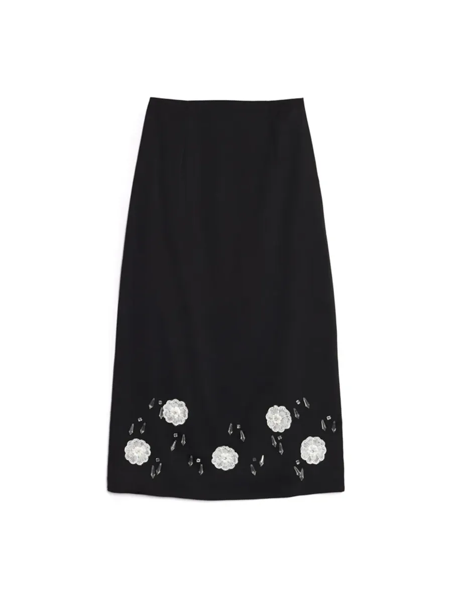Desert Hearts Midi Skirt