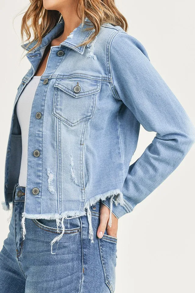 Light Wash Denim Jacket