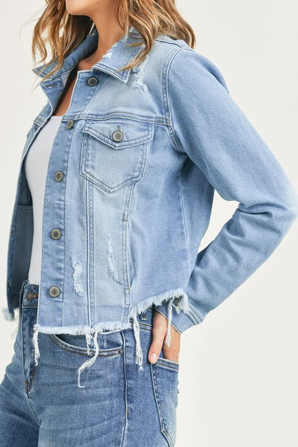 Light Wash Denim Jacket