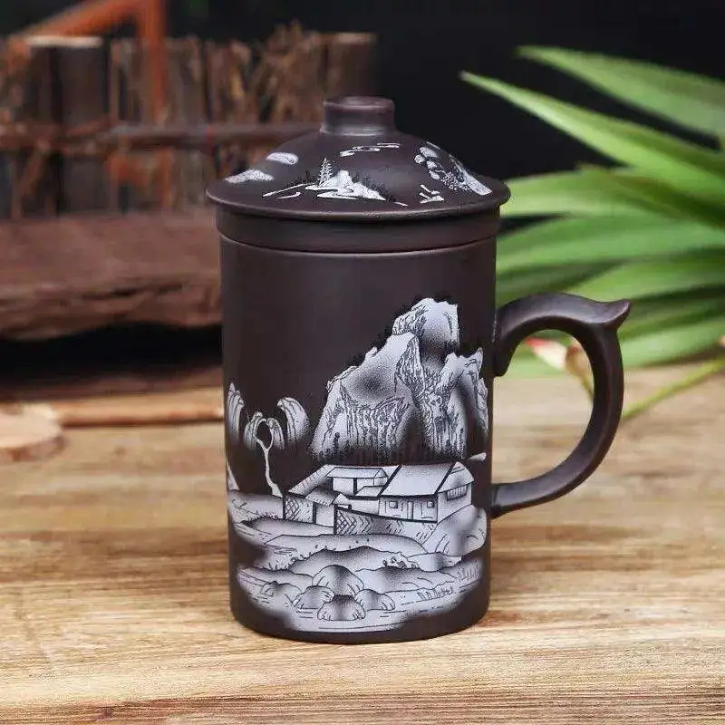 Yixing Dragon Drinkware Set