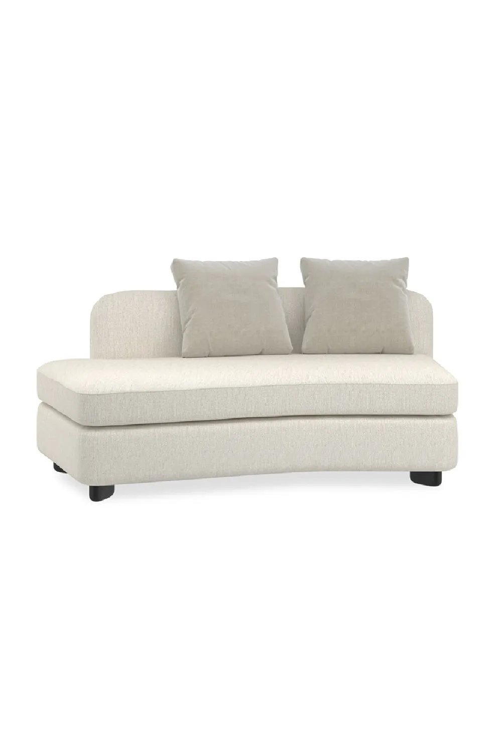 Sectional Linen Lounge Chair