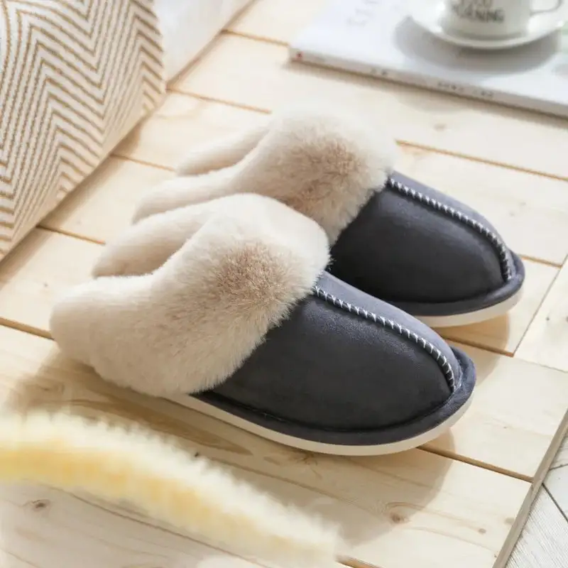 Cozy Plush Home Slippers