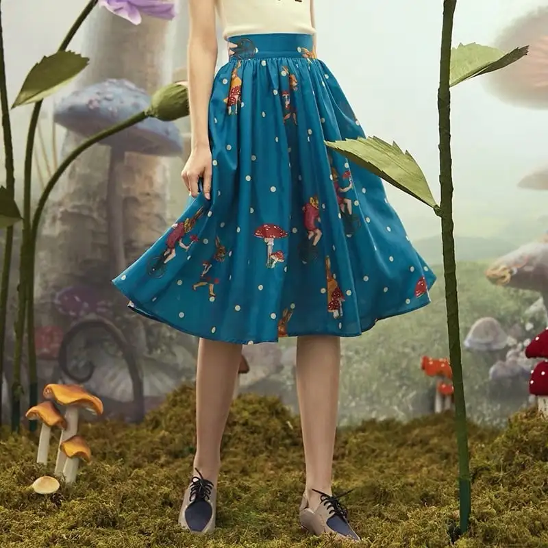 Casual Boho Everyday Casual Polyester Skirt