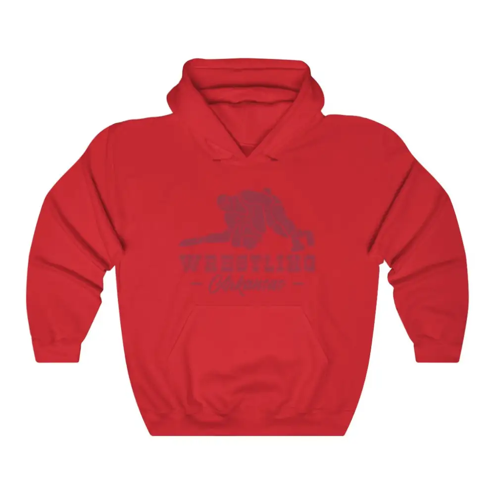 Everyday Sport Print Wrestling Graphic Pullover Hoodie